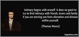 intimacy